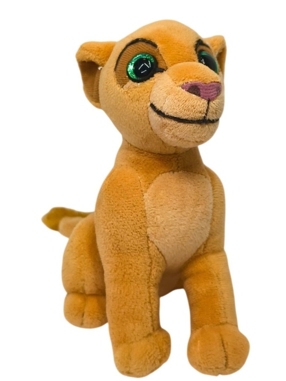 Disney Ty Sparkle Nala Plush Stuffed Animal Lion King Collectible Toy 7" Brown